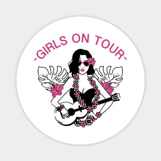 Girls On Tour Magnet